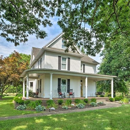 Lush, Modern Farmhouse With Mtn Views And Sunroom Edinburg Exterior foto